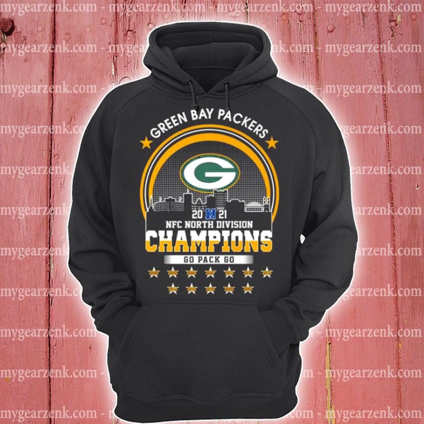 NFC north division champions Green Bay Packers 2021 shirt, hoodie, sweater  and v-neck t-shirt