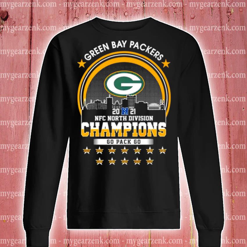 Go Pack Go 2021 NFC North Division Champions Green Bay Packer