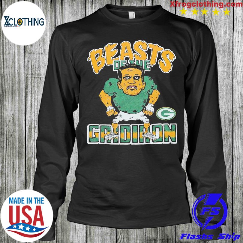 Official Green Bay Packers Beasts Of The Gridiron Logo Shirt, hoodie,  sweater, long sleeve and tank top