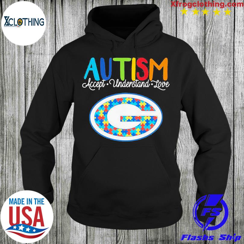 Green Bay Packers NFL Autism Awareness It's Ok To Be Different Shirt,  hoodie, sweater, long sleeve and tank top