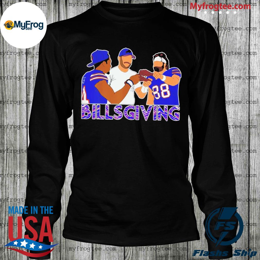 Peanuts Buffalo Bills Football Happy Thanksgiving T-Shirt - TeeNavi