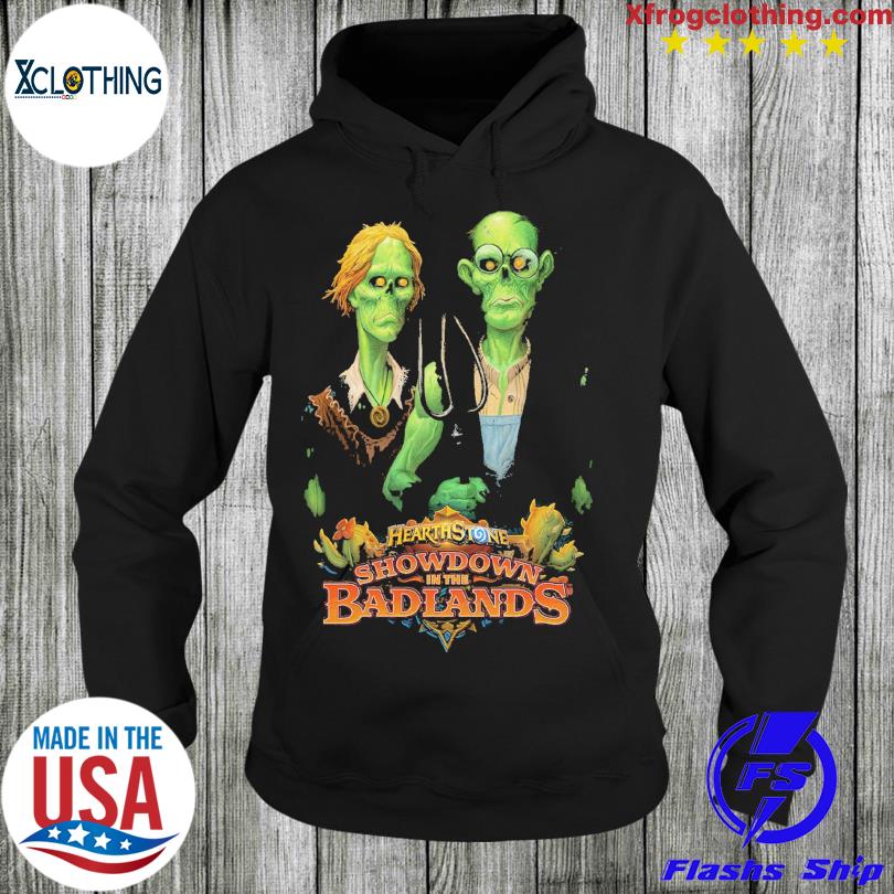 Official hearthstone Showdown in The Badlands Halloween Shirt, hoodie,  sweater, long sleeve and tank top