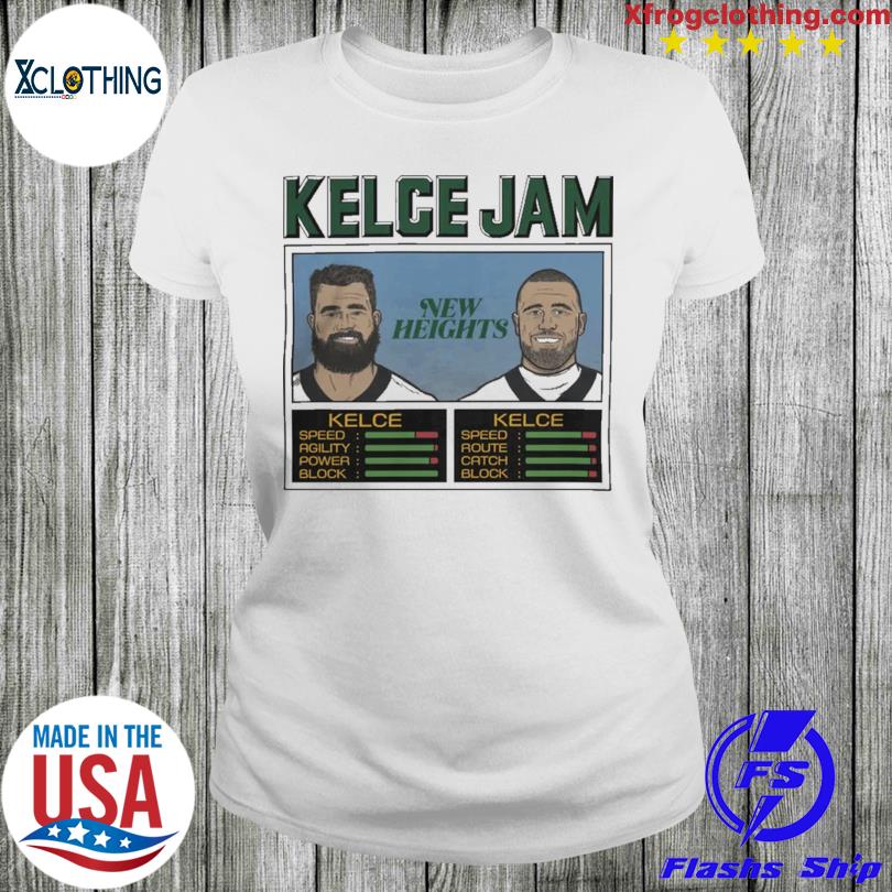 Homage Merch Jason Kelce Beard Crewneck Sweatshirt - AFCMerch