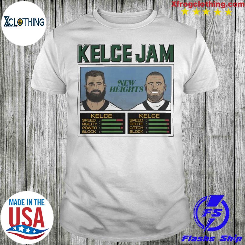 New Heights Podcast  Jason And Travis Kelce T-Shirt – HOMAGE