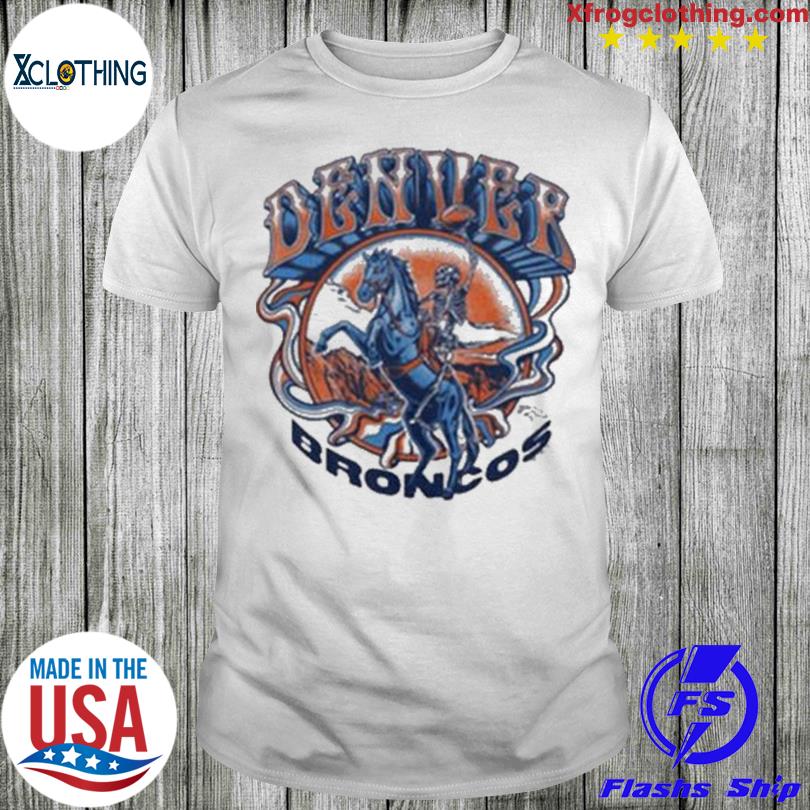 Grateful Dead Homage Denver Broncos T-Shirt