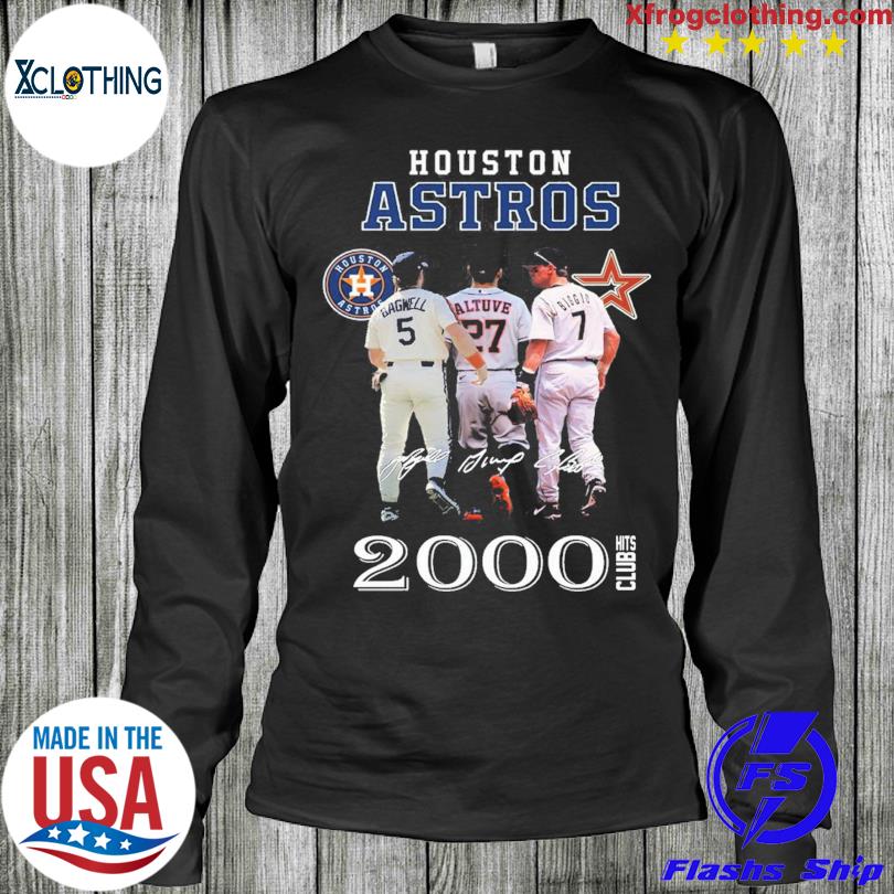 Houston Astros 2000 Hits Club Limited Edition Unisex T-Shirt, hoodie,  sweater and long sleeve