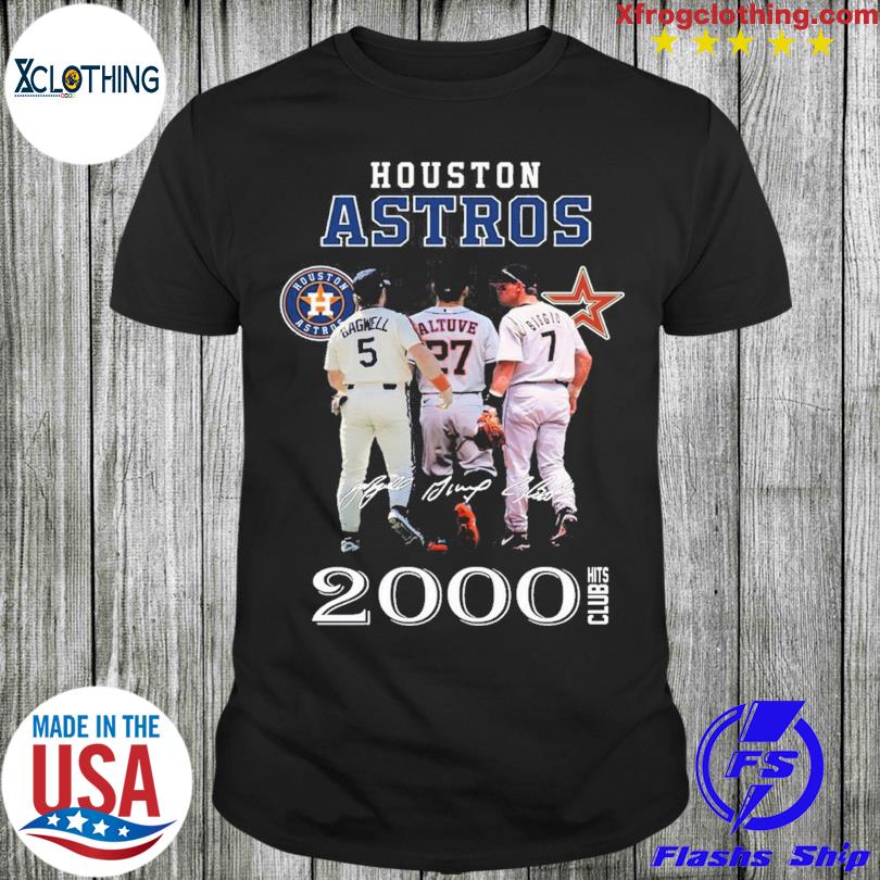 Houston Astros 2000 Hits Club Limited Edition Unisex T-Shirt, hoodie,  sweater and long sleeve