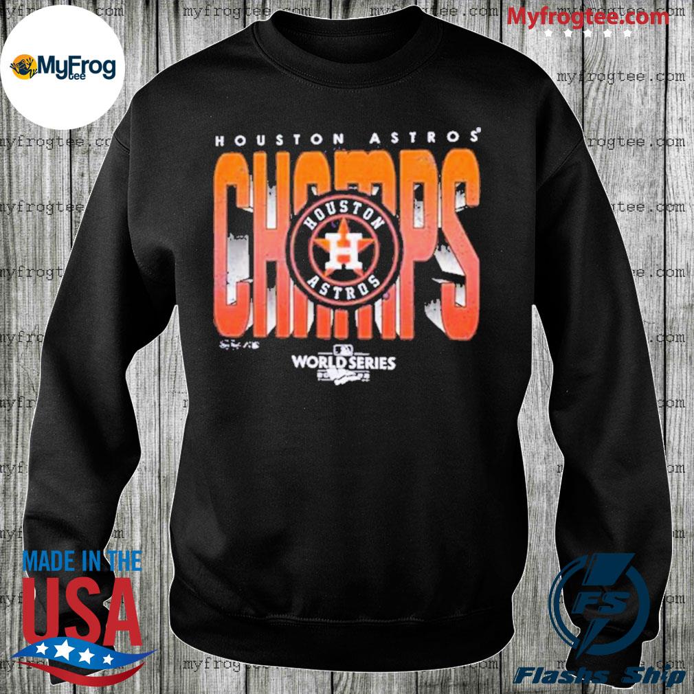 Houston Astros 2022 World Series Champions Dime Crop Shirt - Bluecat