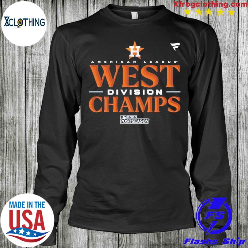 Congrats Houston Astros Are The MLB AL West Division Champions 2023 Two  Sides Print Unisex T-Shirt - Mugteeco