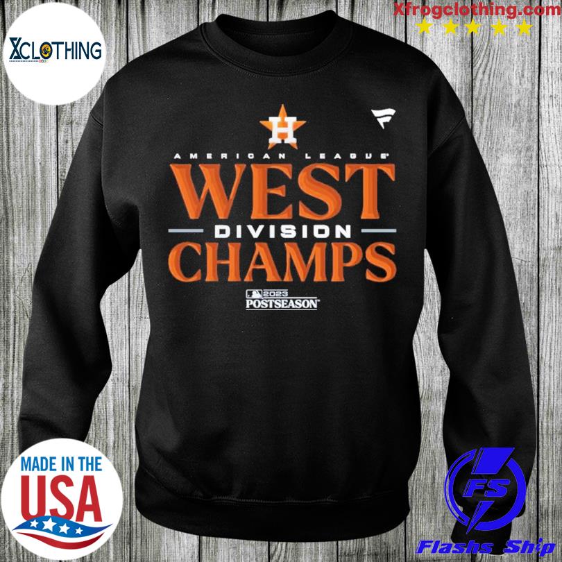 Congrats Houston Astros Champs AL West Division Champions 2023 T-Shirt -  Roostershirt