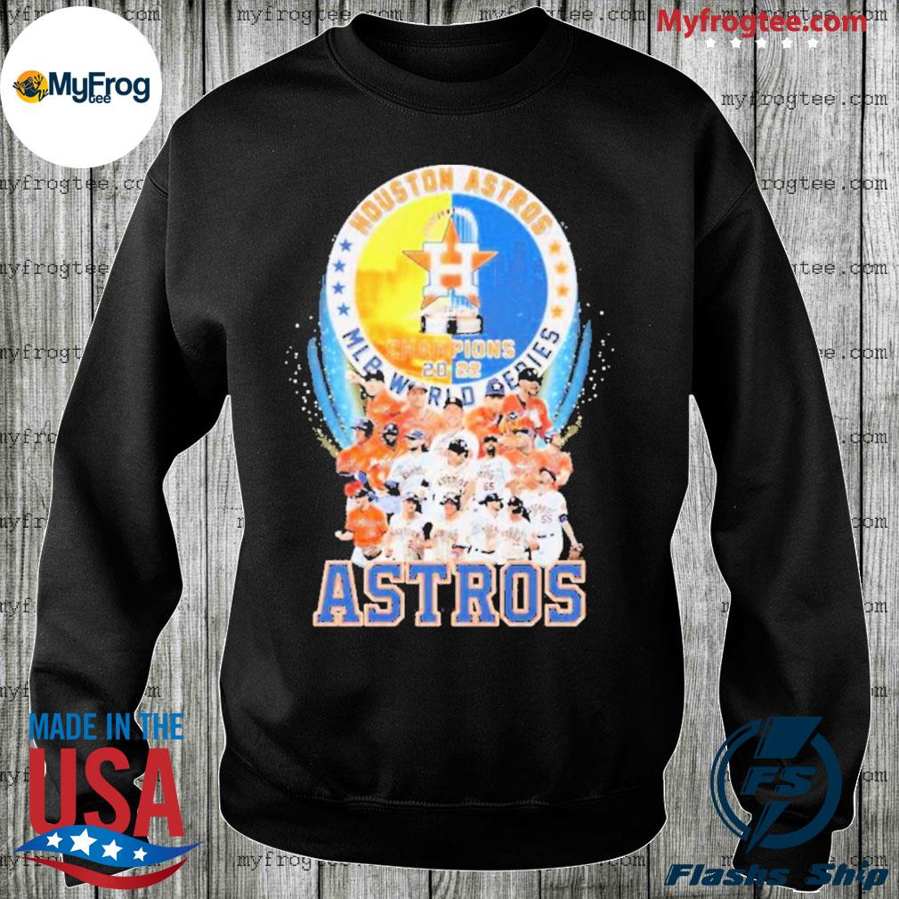 Houston Astros MLB World Series Champions 2022 Signatures shirt, hoodie,  sweater, long sleeve and tank top