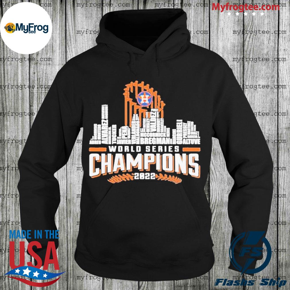 Houston Astros Player 2022 World Series Champions Signatures shirt, hoodie,  sweater, long sleeve and tank top