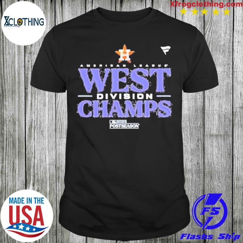 Houston Astros Fanatics Branded 2023 Al West Division Champions Locker Room  T-shirt