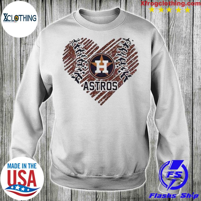 Houston Astros Heart Baseball Team t-shirt, hoodie, sweater, long sleeve  and tank top