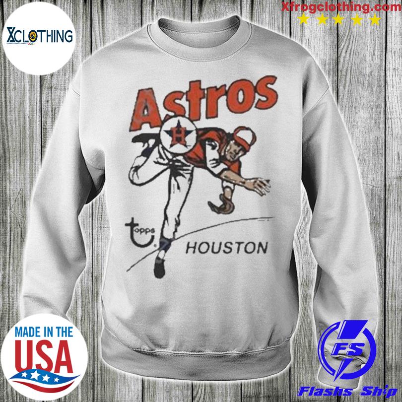 Houston Astros Homage x Topps Tri-Blend T-Shirt - Gold