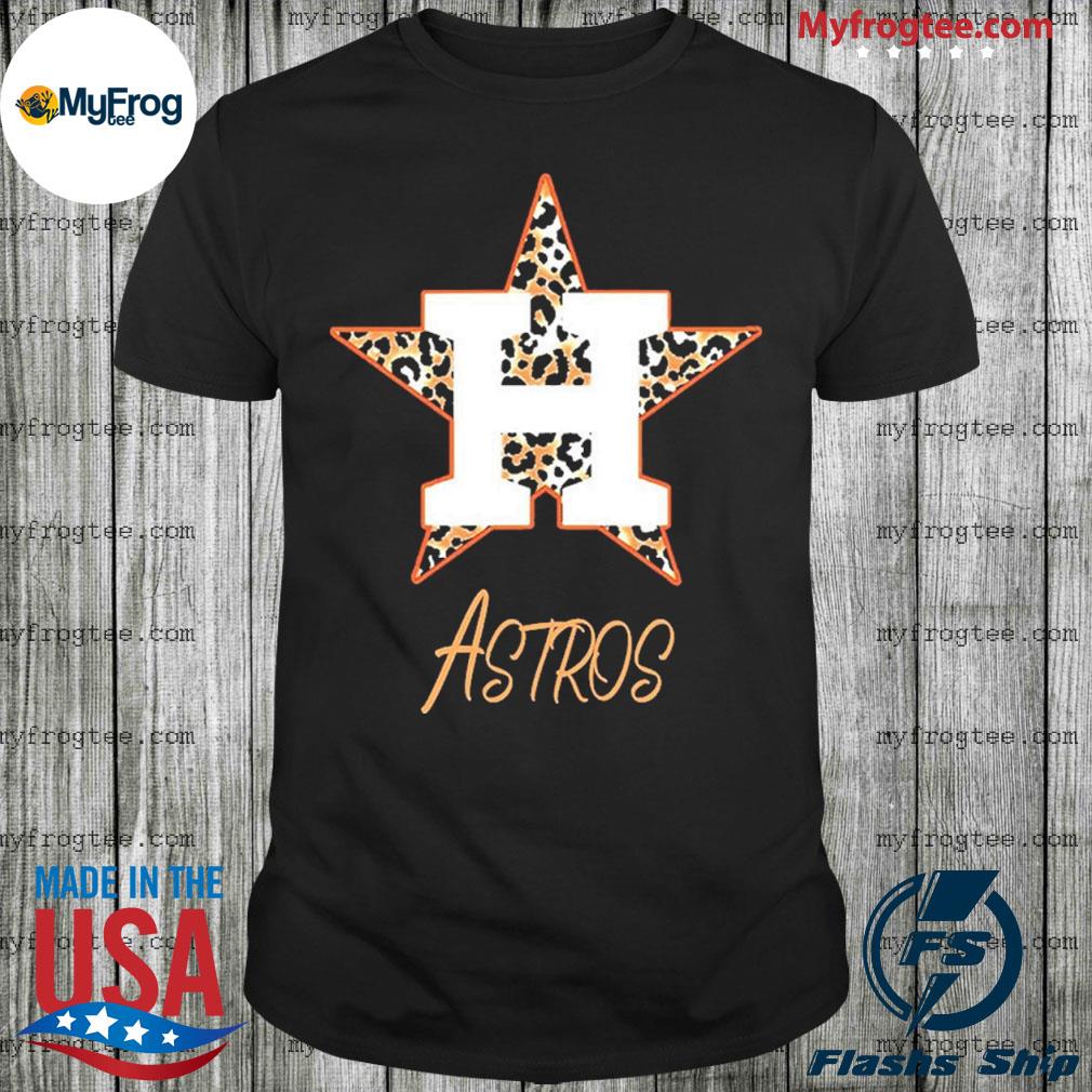 Houston Astros leopard logo shirt, hoodie, sweater, long sleeve