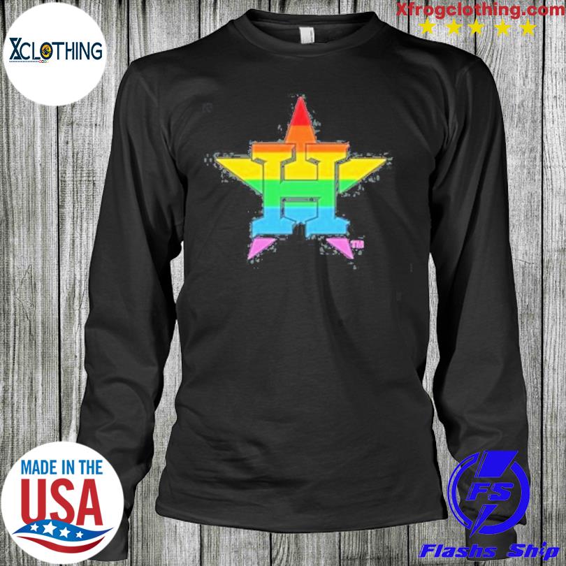 Houston astros pride shirt, hoodie, sweater and long sleeve