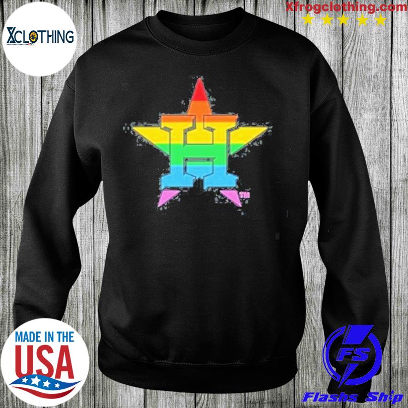 Houston astros pride shirt, hoodie, sweater and long sleeve