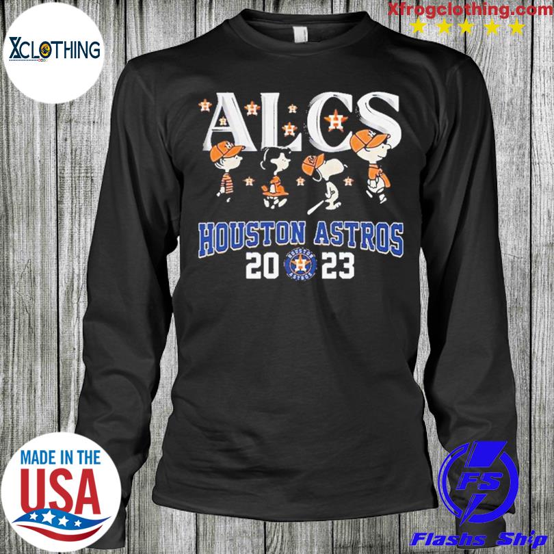 Peanuts characters ALCS Houston Astros 2023 shirt, hoodie, sweater