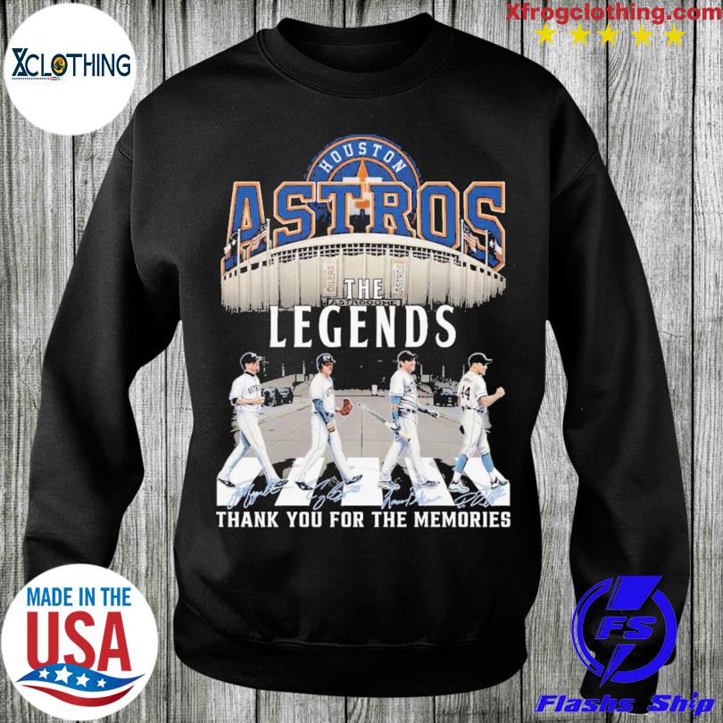 Houston Astros The Legends Thank You For The Memories Shirt