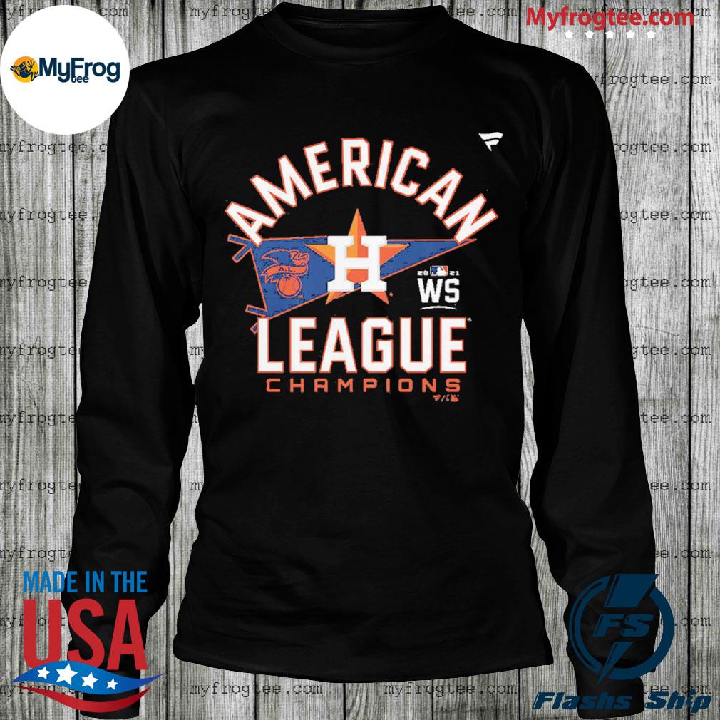 Houston astros ws 2021 American league champions shirt, hoodie