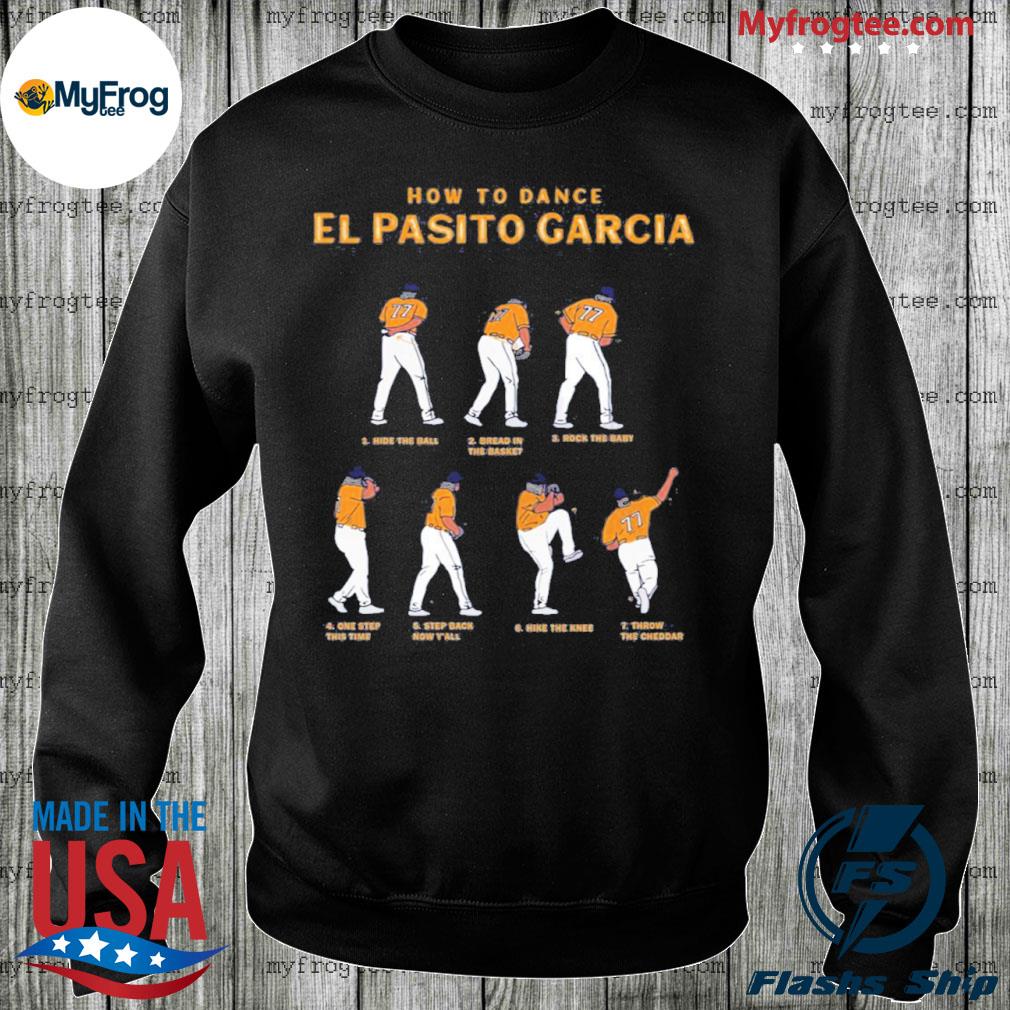 how to dance El Pasito Garcia shirt