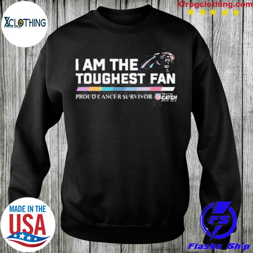 New York Giants I Am The Toughest Fan Proud Cancer Survivor shirt, hoodie,  sweater, long sleeve and tank top