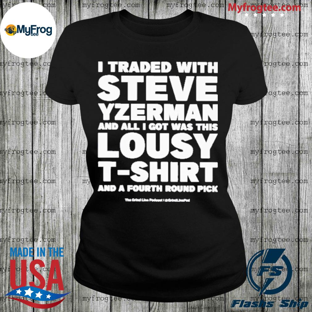 Official I traded with steve yzerman and all I got was this lousy