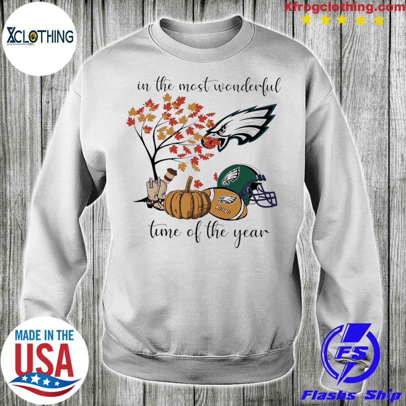 In The Most Wonderful Time Of The Year Los Philadelphia Eagles Shirt,  hoodie, sweater, long sleeve and tank top