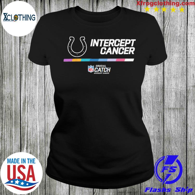 Intercept Cancer Crucial Catch Colts 2023 T Shirt, hoodie, sweater