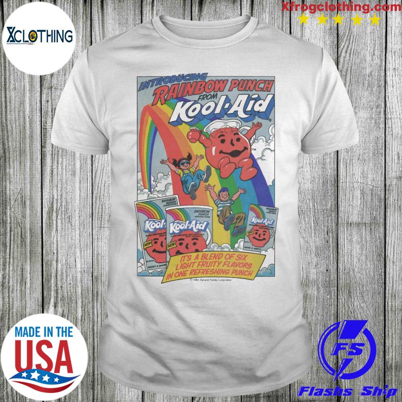 Introducing rainbow punch from kool aid shirt