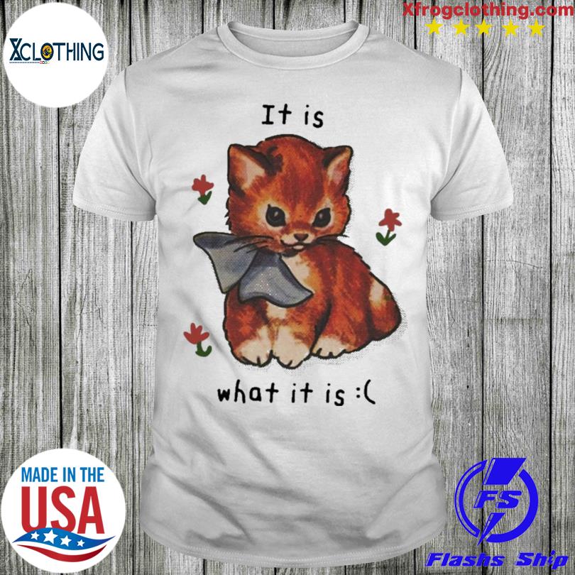 It Is What It Is cat T-Shirt