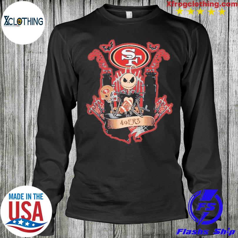 San Francisco 49ers Jack Skellington Halloween Shirt, hoodie