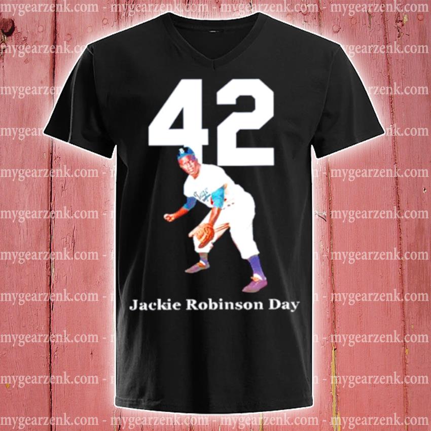 Jackie Robinson Day No 42 Los Angeles Dodgers shirt, hoodie