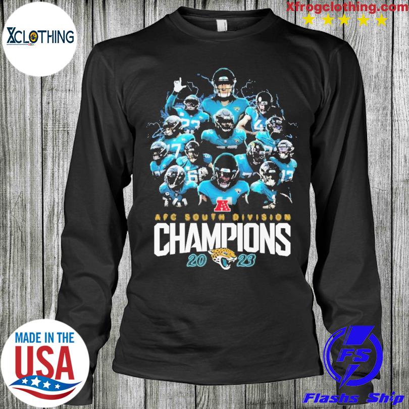 Jacksonville Jaguars 2023 Afc South Division Champions T-shirt,Sweater,  Hoodie, And Long Sleeved, Ladies, Tank Top