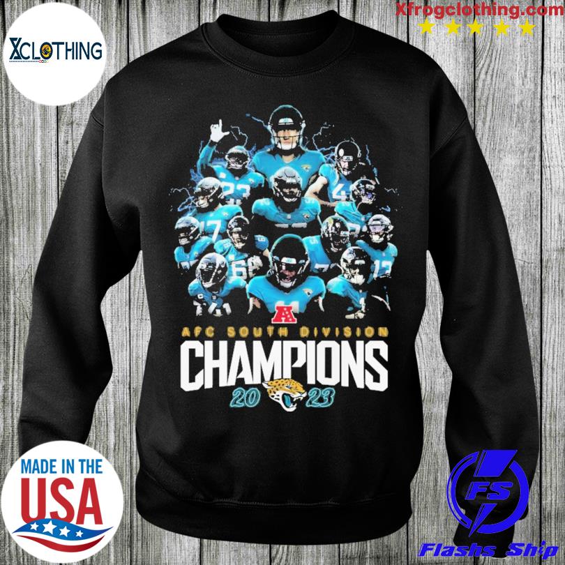 Jacksonville Jaguars afc south division champions 2023 shirt, hoodie,  sweater and long sleeve