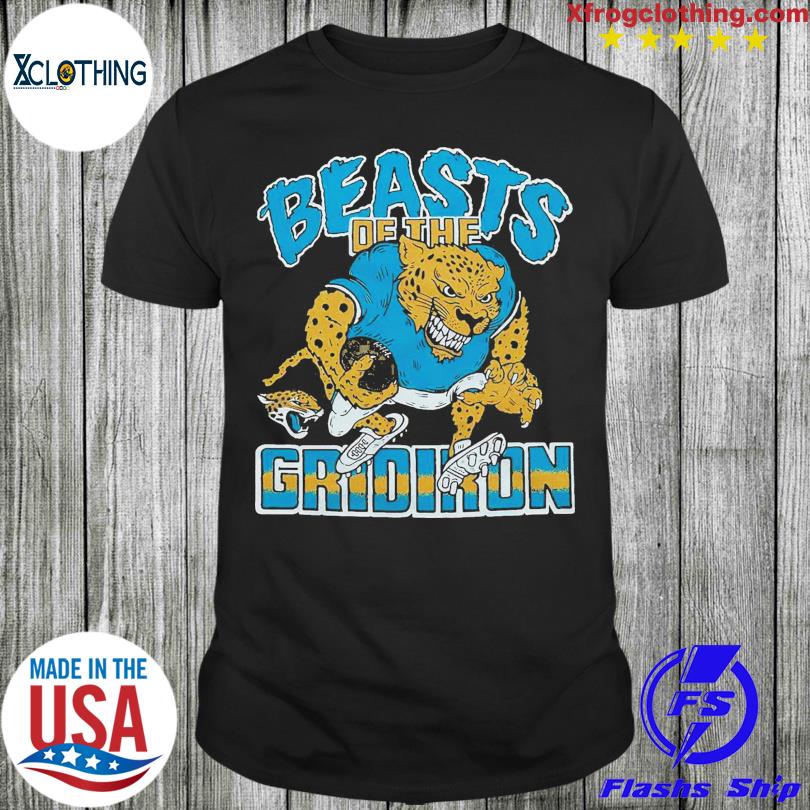 Jacksonville Jaguars Beasts Of The Gridiron Shirt Sweatshirt Hoodie