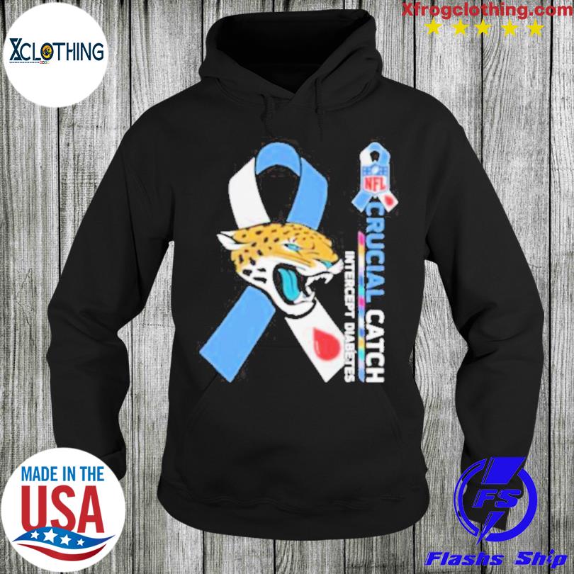 Jacksonville Jaguars Crucial Catch Intercept Diabetes 2023 shirt, hoodie,  sweater and long sleeve