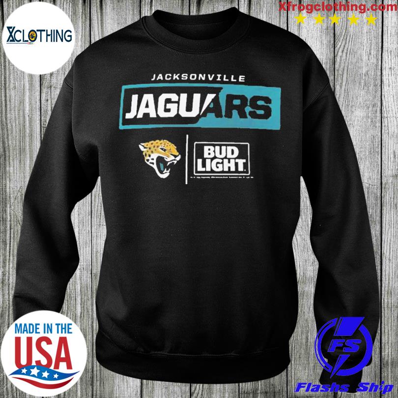 Official jacksonville Jaguars Fanatics Branded Nfl X Bud Light T-Shirt,  hoodie, sweater, long sleeve and tank top