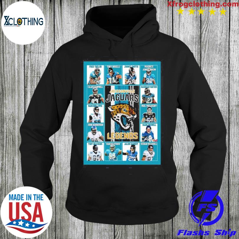 Jacksonville Jaguars Legends Unisex T Shirt - Limotees