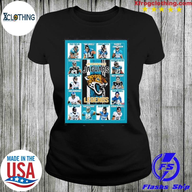 Jacksonville Jaguars Legends Unisex T Shirt - Limotees