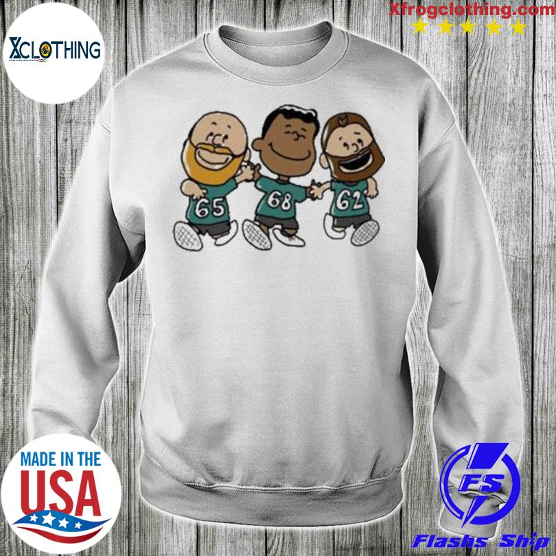 Jordan Mailata Jason Kelce and Lane Johnson cartoon shirt, hoodie,  longsleeve tee, sweater