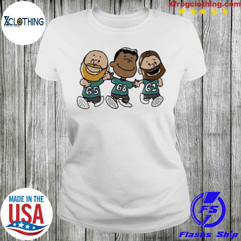 Jordan Mailata Jason Kelce and Lane Johnson cartoon shirt, hoodie, sweater,  long sleeve and tank top