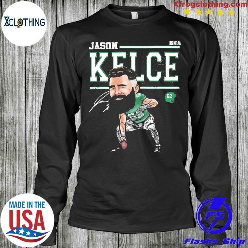 Jason Kelce Philadelphia Cartoon Nfl T-Shirt, hoodie, sweater