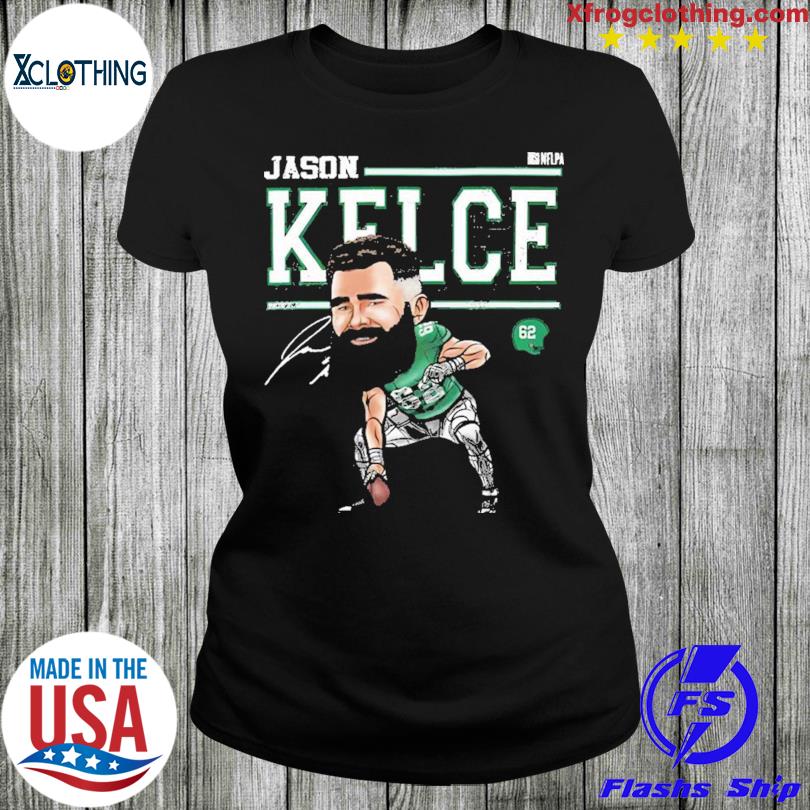 Jason Kelce Philadelphia Cartoon Nfl T-shirt Hoodie - Shibtee Clothing