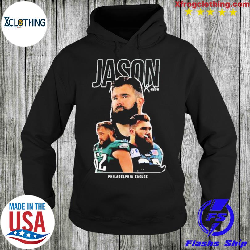 Jason Kelce Black Philadelphia Eagles Super Bowl LVII shirt, hoodie,  sweater, long sleeve and tank top