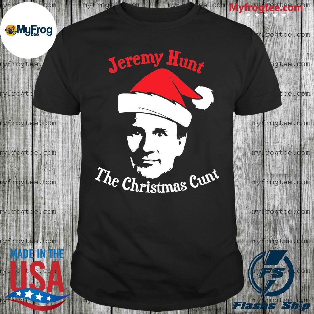 Jeremy hunt Santa the Christmas cunt 2022 sweater