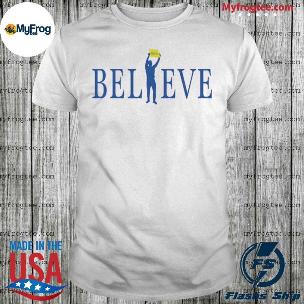 Jarred Kelenic Merch Believe Shirt White - Sgatee