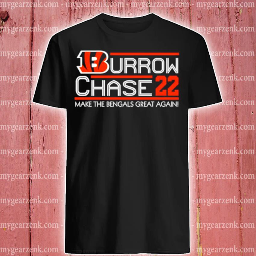 Ja'Marr Chase Cincinnati Bengals Burrow Chase'22 shirt, hoodie, sweater,  long sleeve and tank top