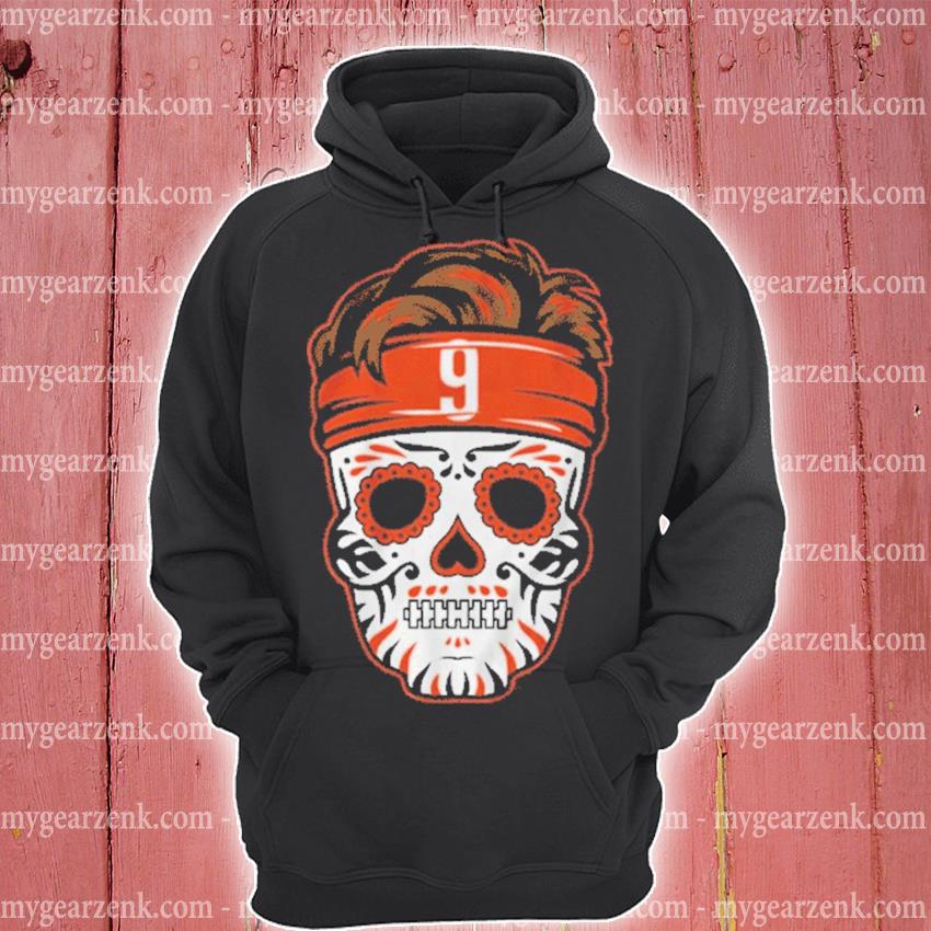 Joe Burrow sugar skull shirt